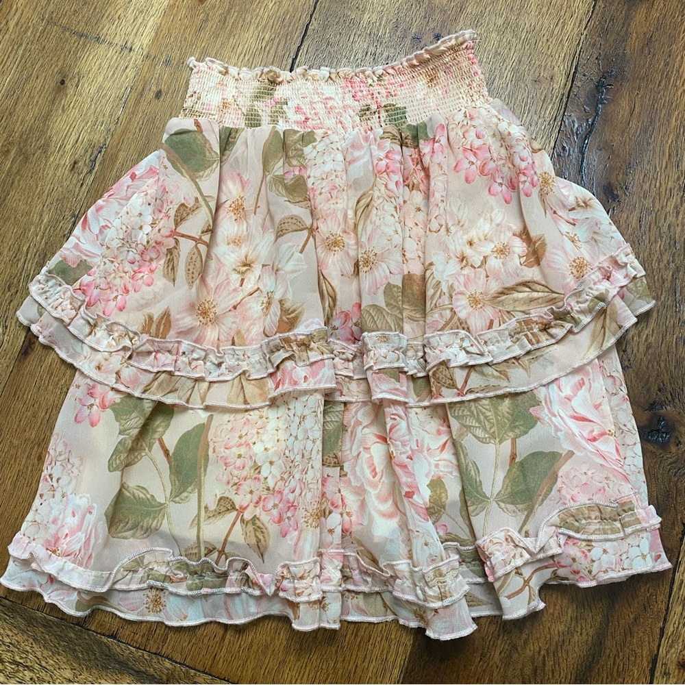 Show me your Mumu floral skirt